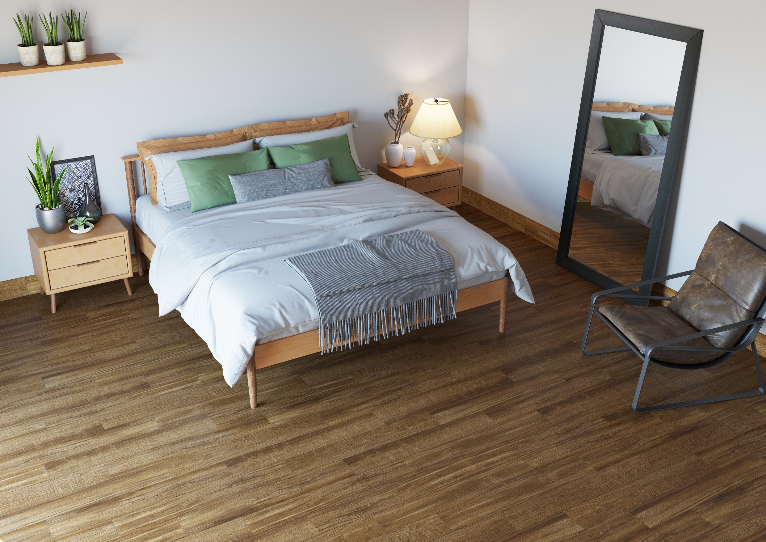 Porcelanato Angelgres 15x90 Pavia Marrone