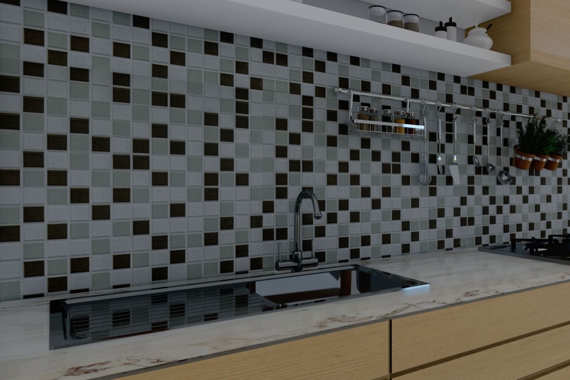 Ceramica Cortines 30x45 Venecita Gris Mix Piscina