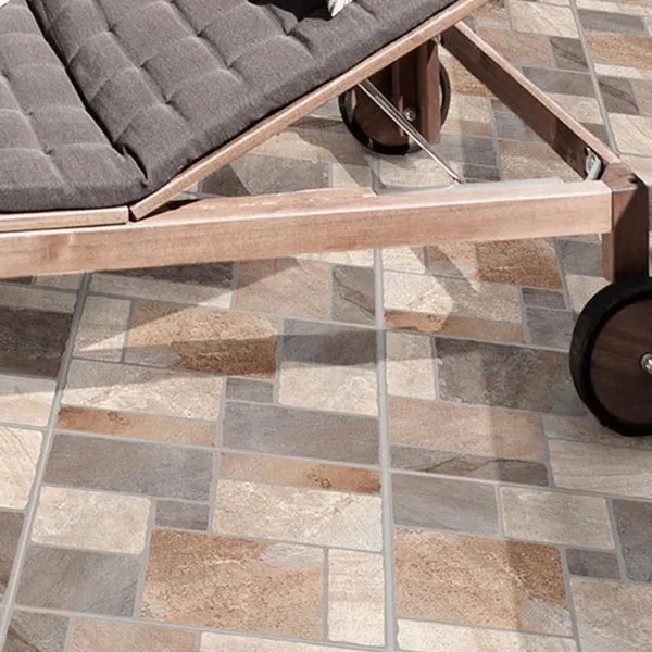 Ceramica Antideslizante Para Exterior Cerro Negro 51x51 Atacama Tricolor