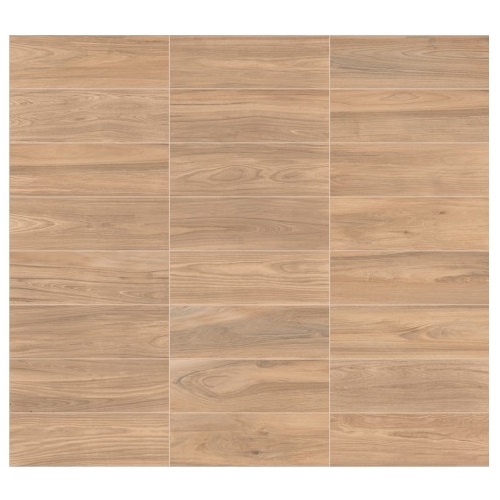 Porcelanato Alberdi 20x60 Pehuen Marrón Símil Madera