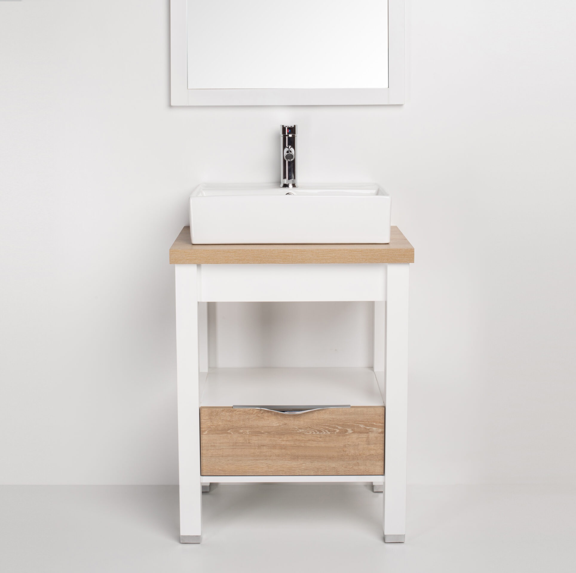 Vanitory Para Bacha De Apoyo Campi Oak 60 Cm