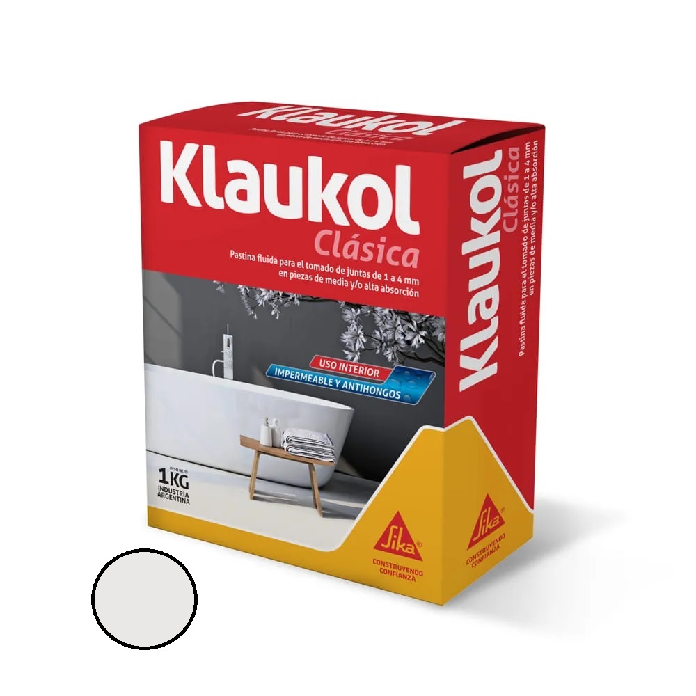 Pastina Klaukol Para Cerámica Color Bruma - 1Kg