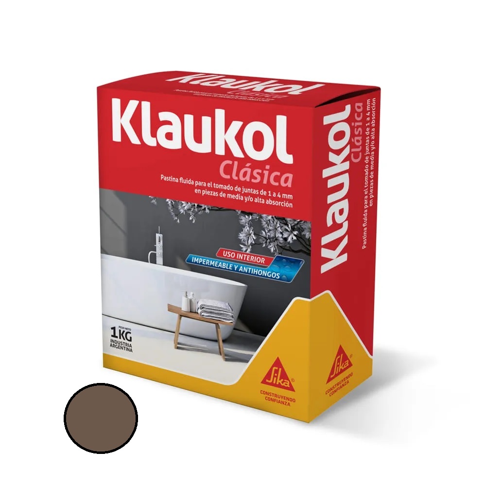 Pastina Klaukol Para Cerámica Color Caoba - 1Kg