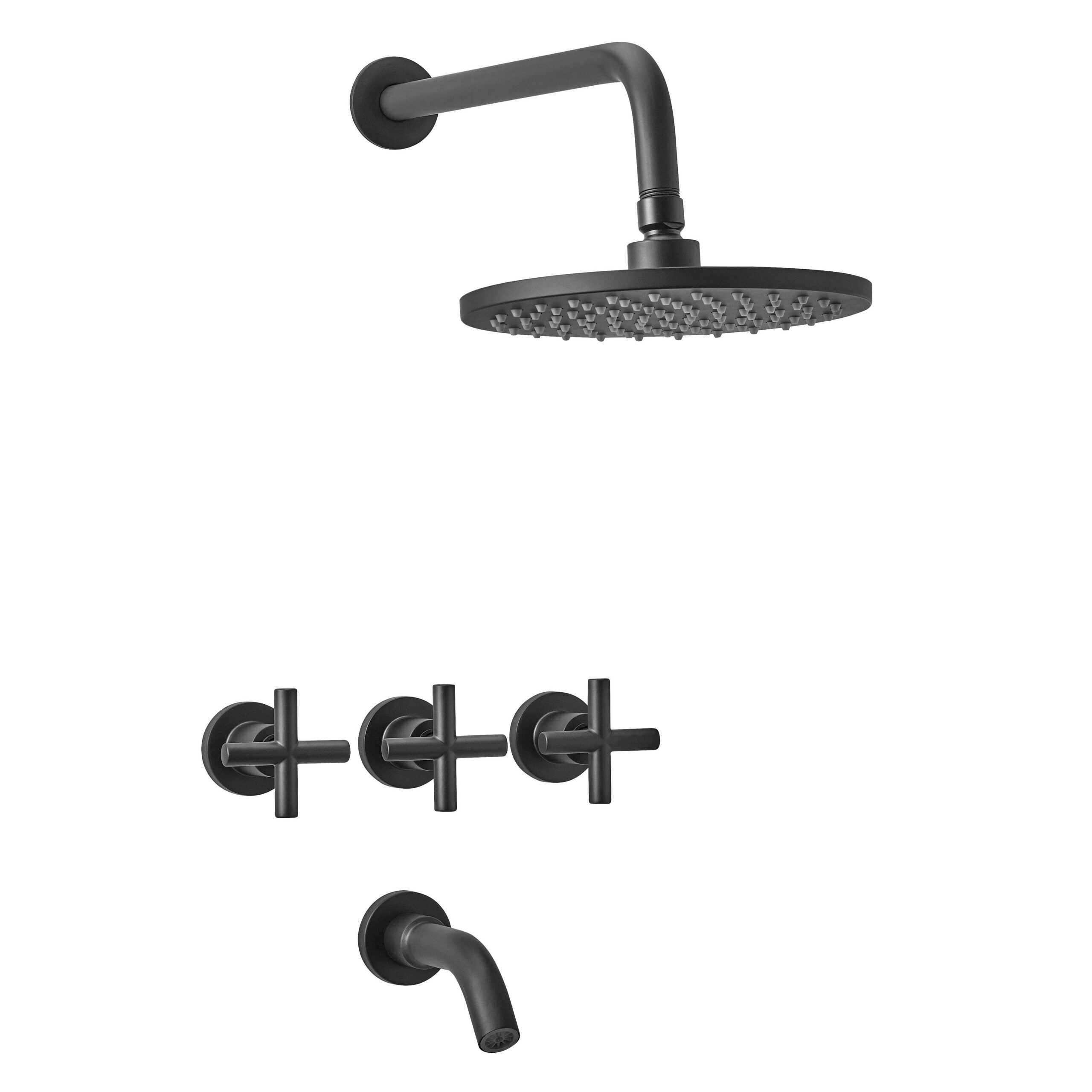 Griferia Bimando Para Ducha Con Transferencia Peirano Black Velvet 80-190