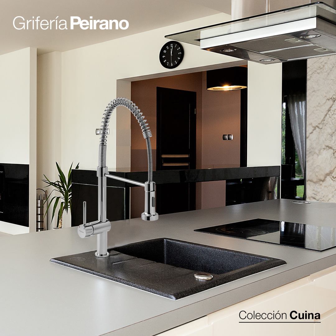 Griferia Monocomando Para Cocina Peirano Cuina 20-140