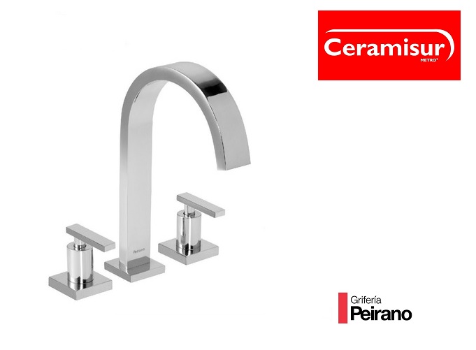 Griferia Bimando Para Lavatorio Peirano Sena 60-163