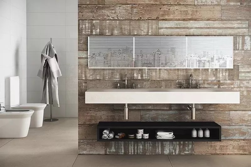 Porcelanato Cecrisa 20x120 Painted Hd Símil madera