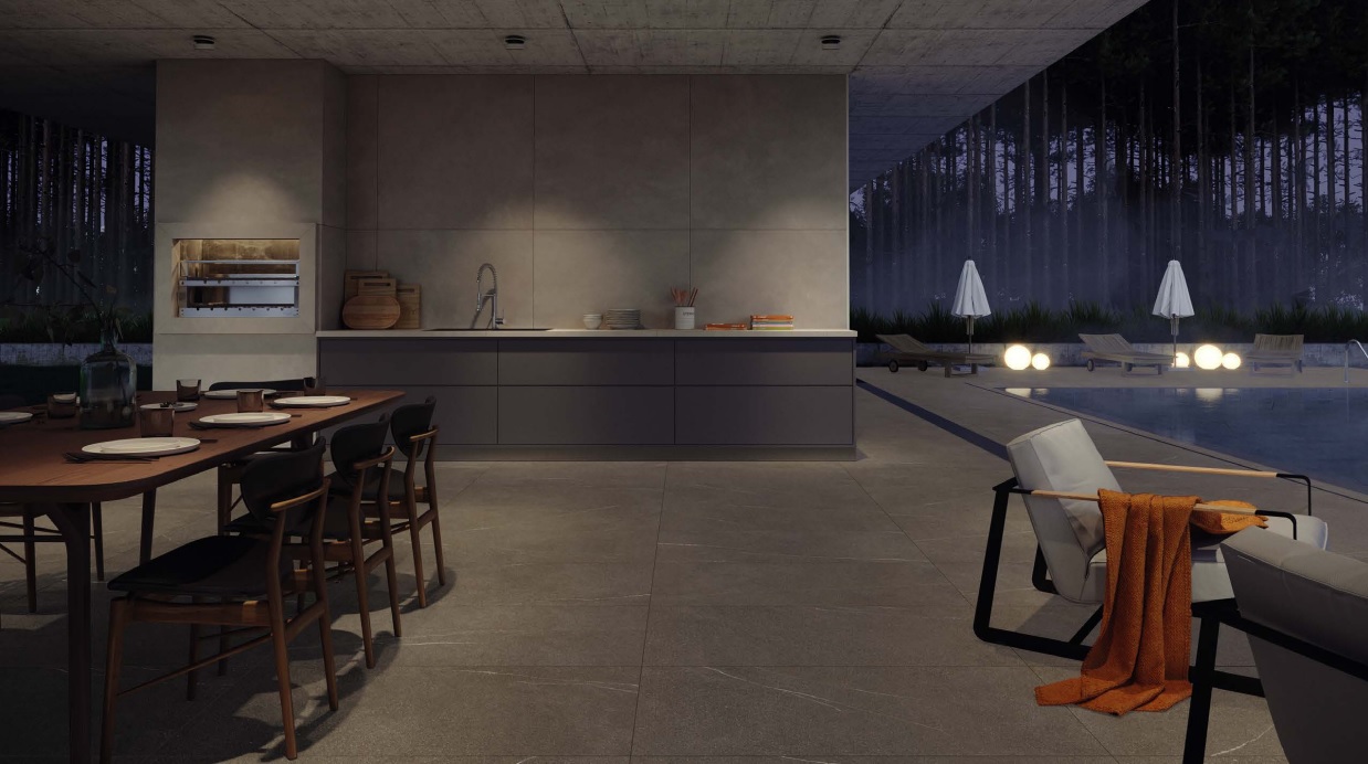 Porcelanato Cecrisa 43x87 Piasentina Hd Beige Rectificado