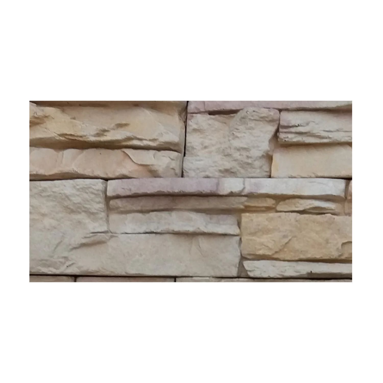 Revestimiento Simil Piedra Razzante 30x10 Andes Crema Oxidada