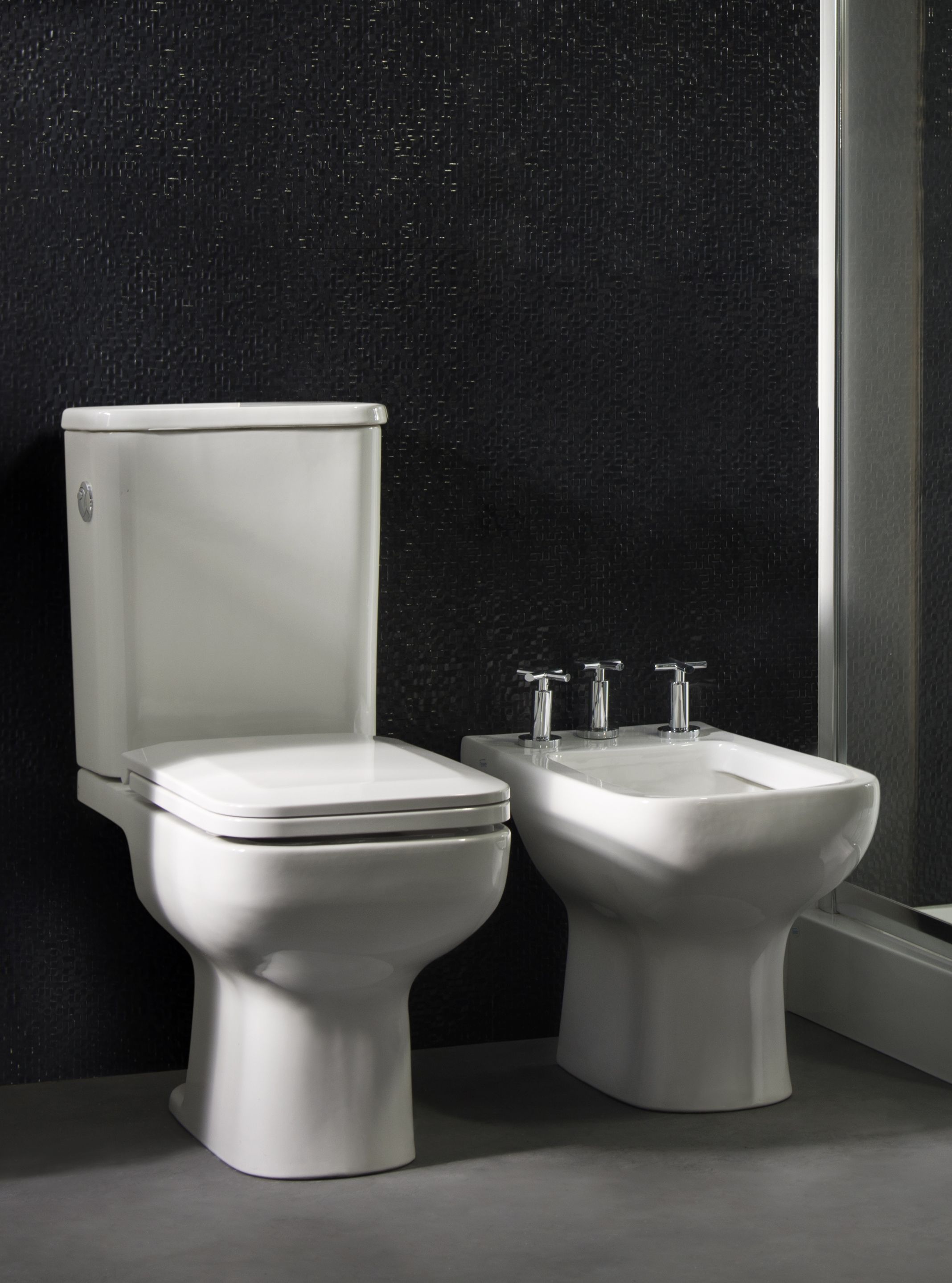Bidet Ferrum Trento 3 Agujeros Blanco
