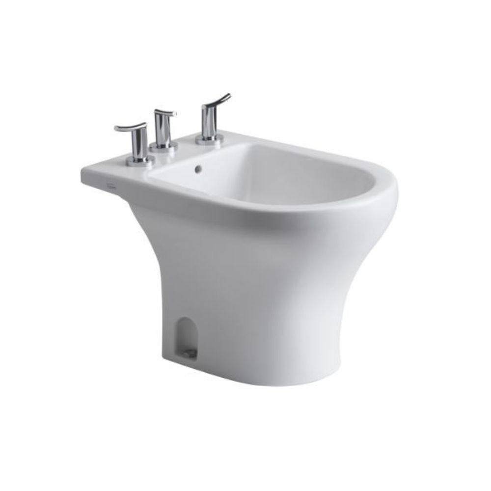 Bidet Ferrum Varese De 3 Agujeros  Blanco