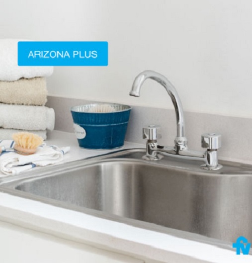 Griferia Bimando Para Cocina Fv Arizona 413/B1