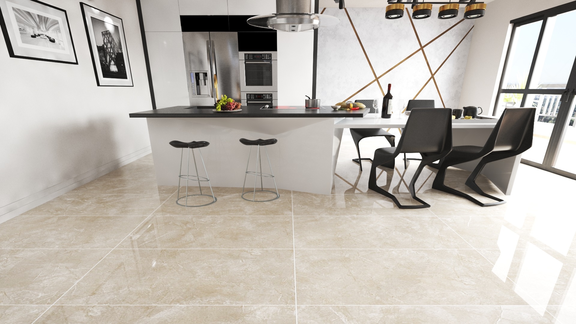 Porcelanico Delta 70x120 Alamo Areia