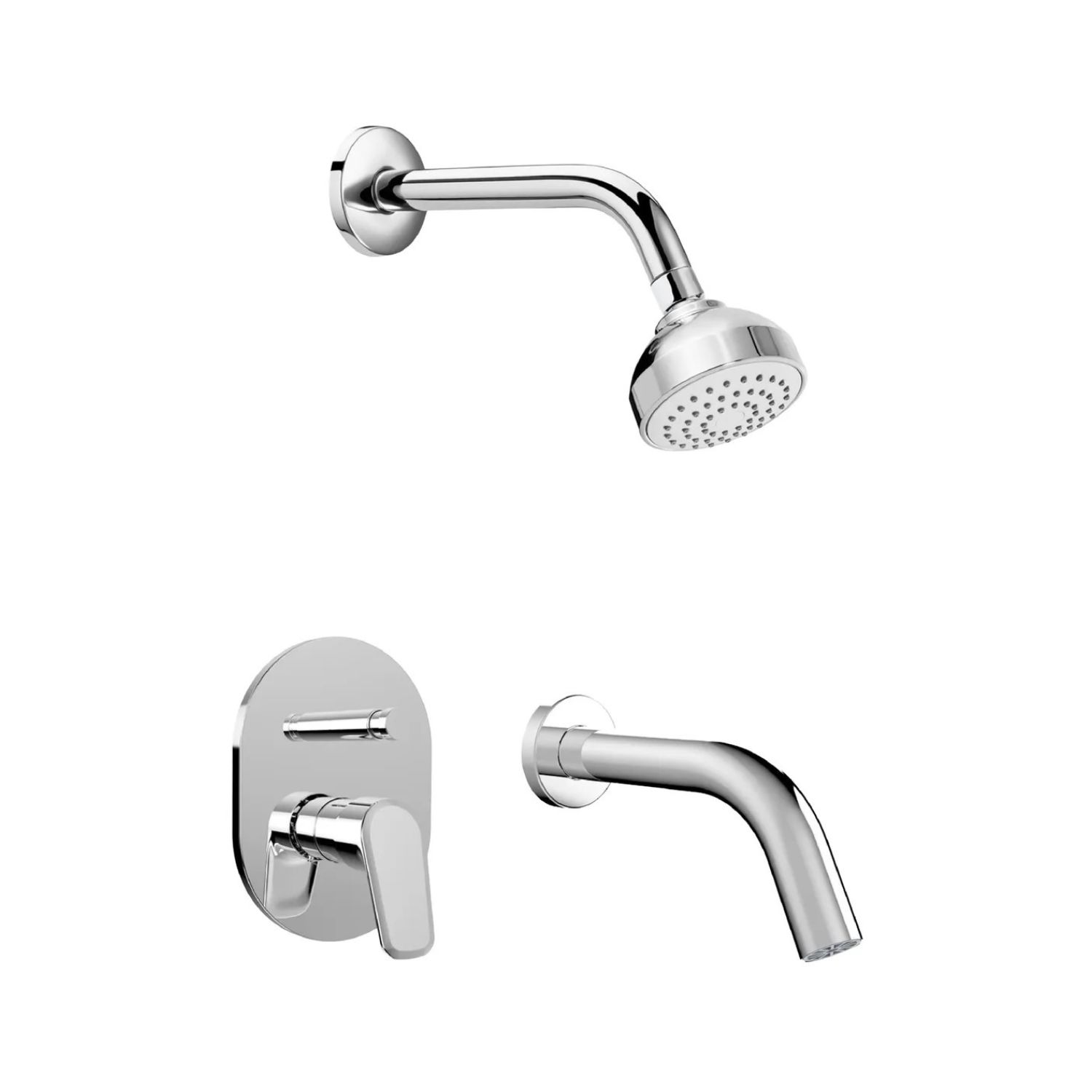 Grifería Monocomando Para Ducha Con Transferencia Roca Coral ASA1287C0L