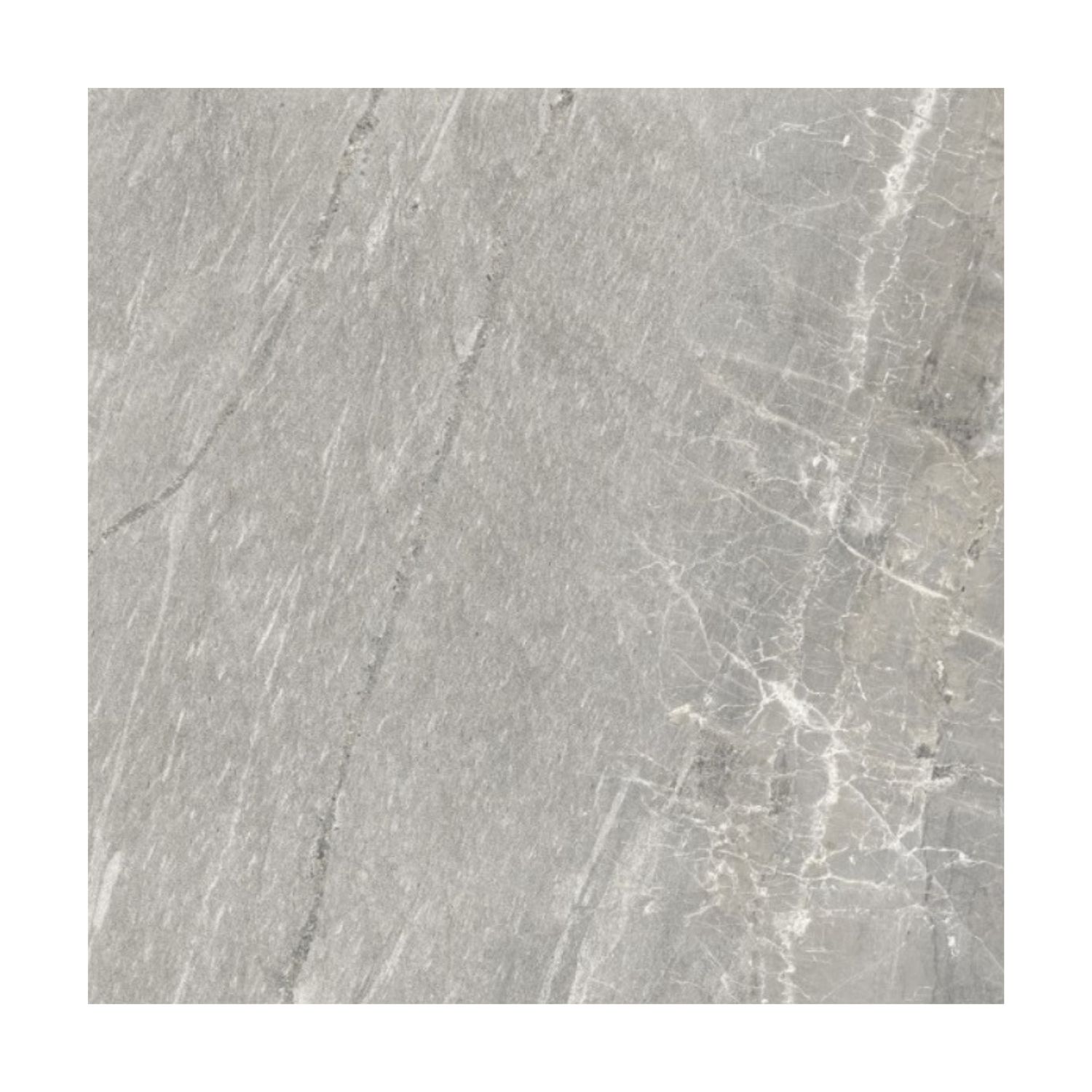 Porcelanato Vite 80x80 Estrato Light Grey