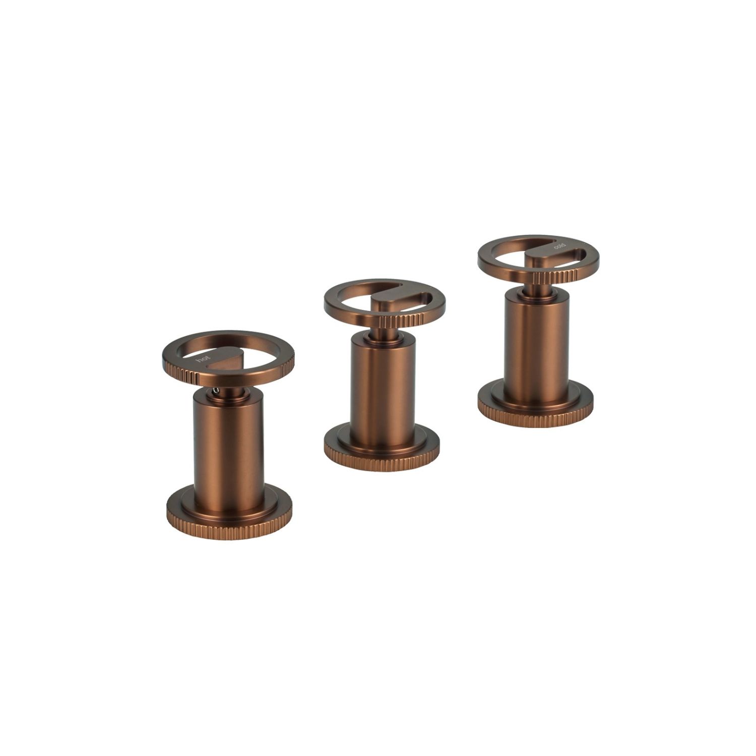Grifería Bimando Para Bidet Pierano Pulse Dark Gold 80-175DG