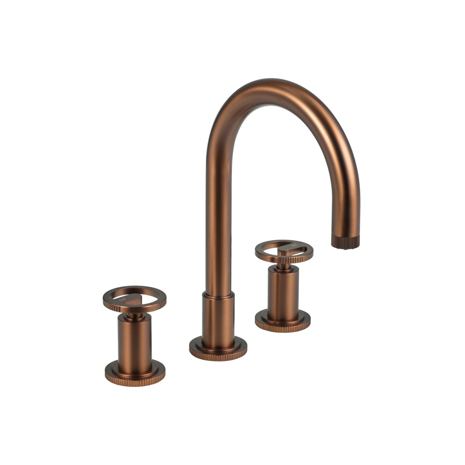 Grifería Bimando Para Lavatorio Pierano Pulse Dark Gold 70-175DG