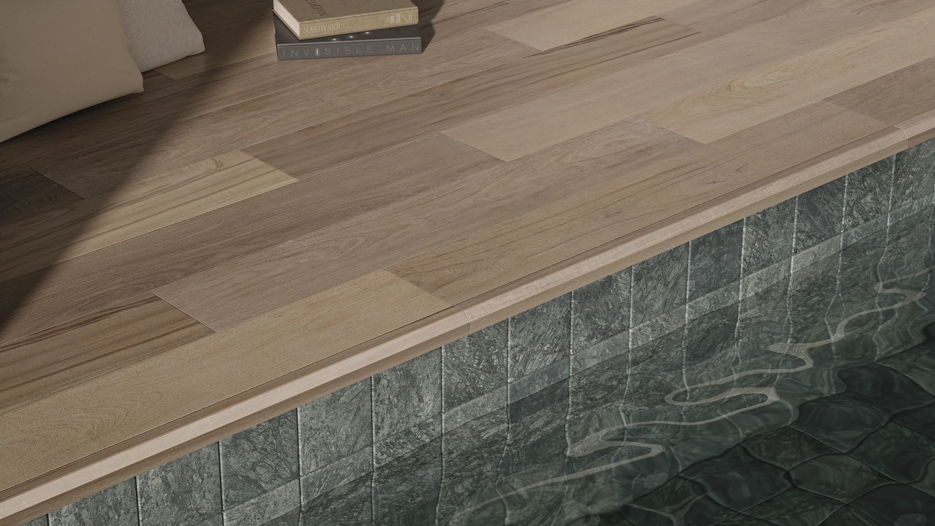 Porcelanato Portobello 20x120 Amazonia Solar Símil Madera