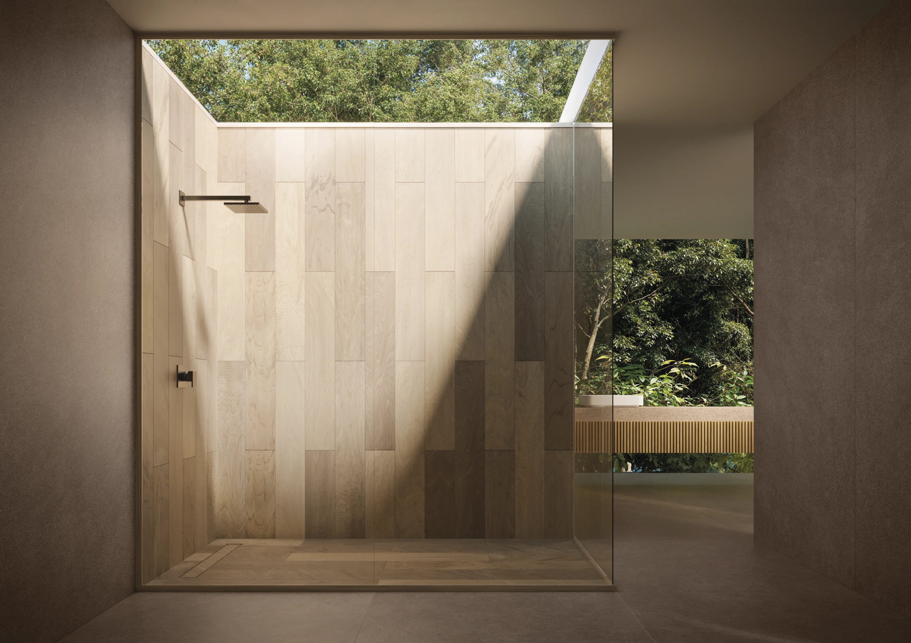 Porcelanato Portobello 20x120 Amazonia Solar Símil Madera