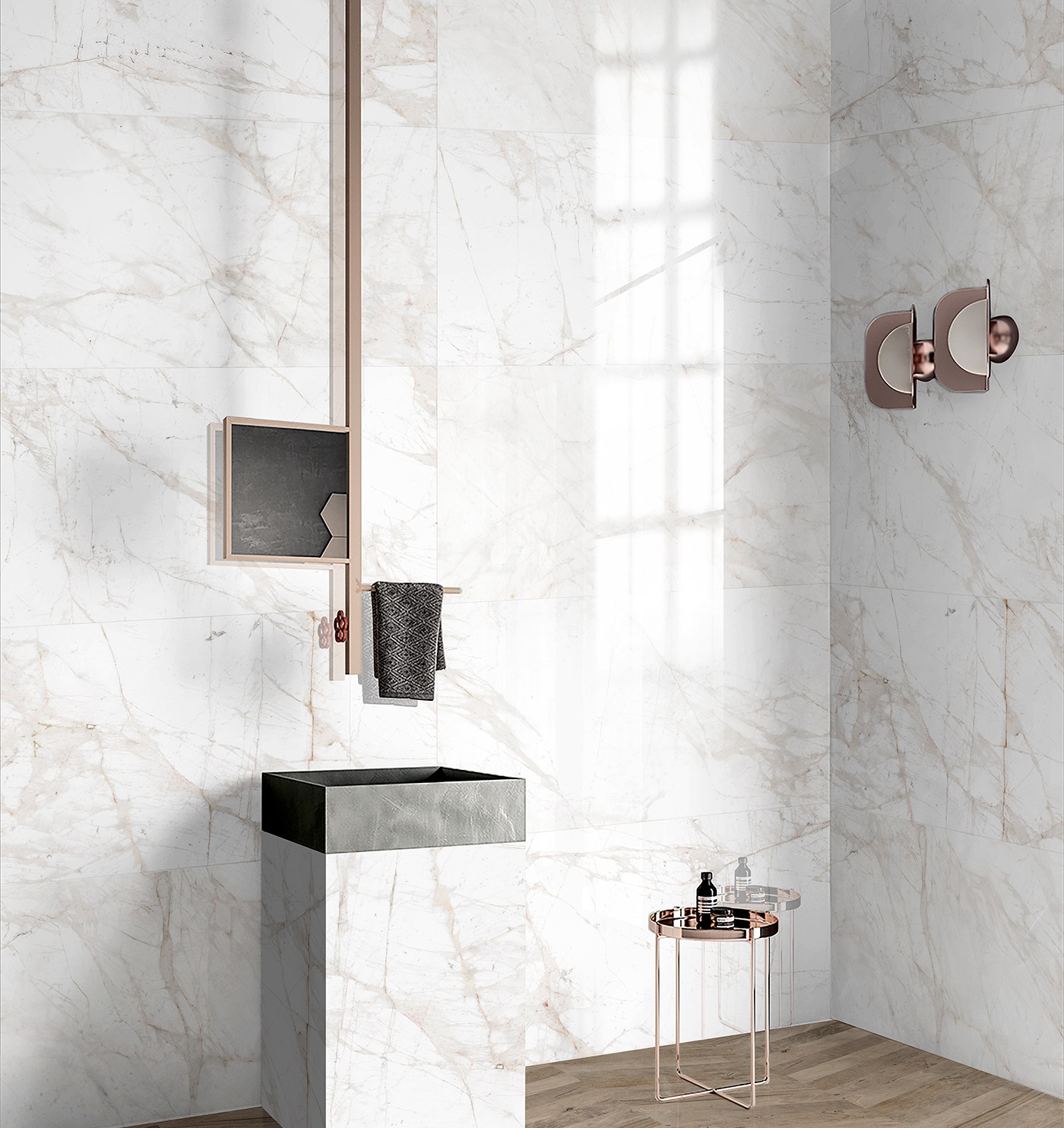 Porcelanato Cerro Negro 58x58 Spider natural