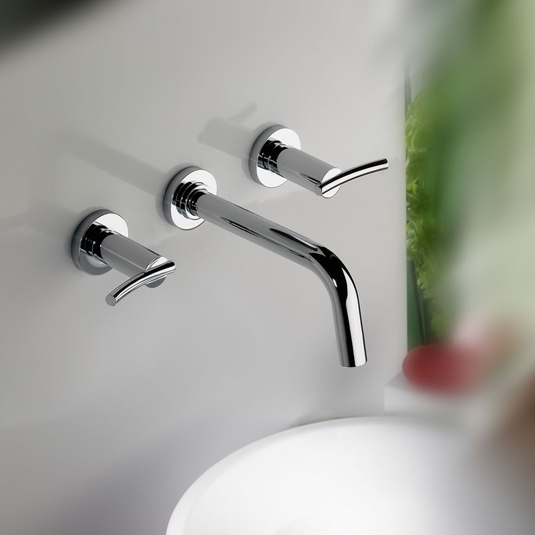 Griferia Bimando Para Lavatorio De Pared Fv Libby 203/39