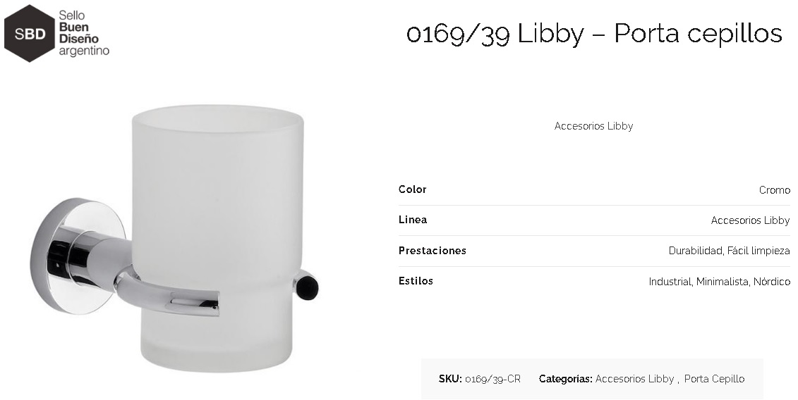 PortaVaso Fv Libby 169/39