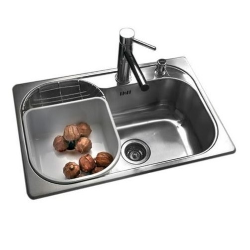 Bacha De Cocina Johnson Si71A Luxor Con Orificio