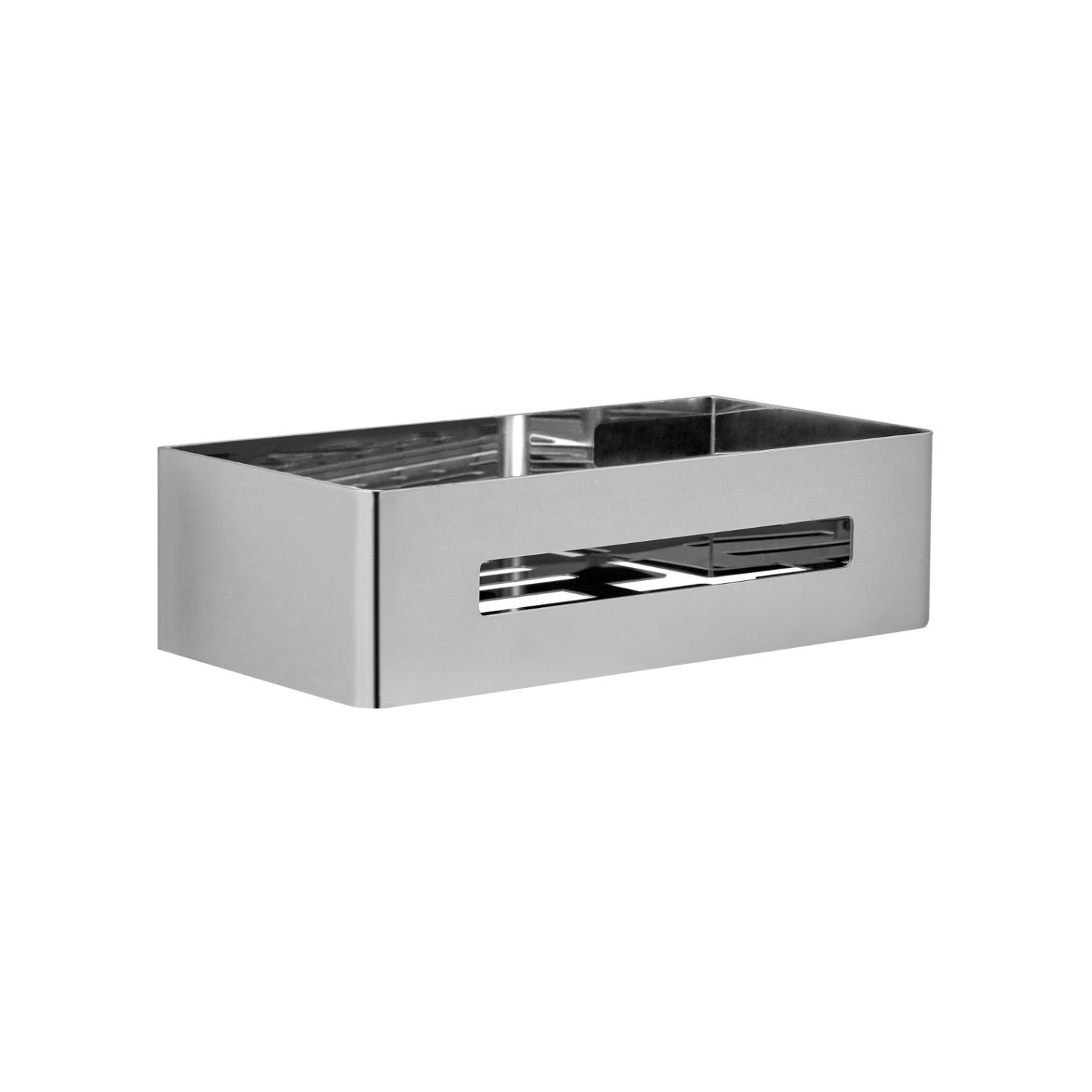 Peirano Organizador De Ducha Rectangular Cromo