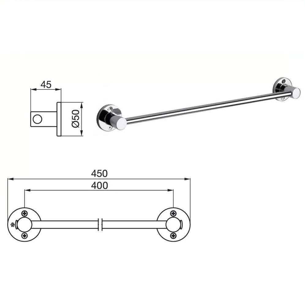 Kit de Accesorios Para Baño FV Arizona 179.04/b1