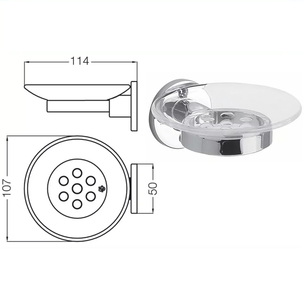 Kit de Accesorios Para Baño FV Arizona 179.04/b1