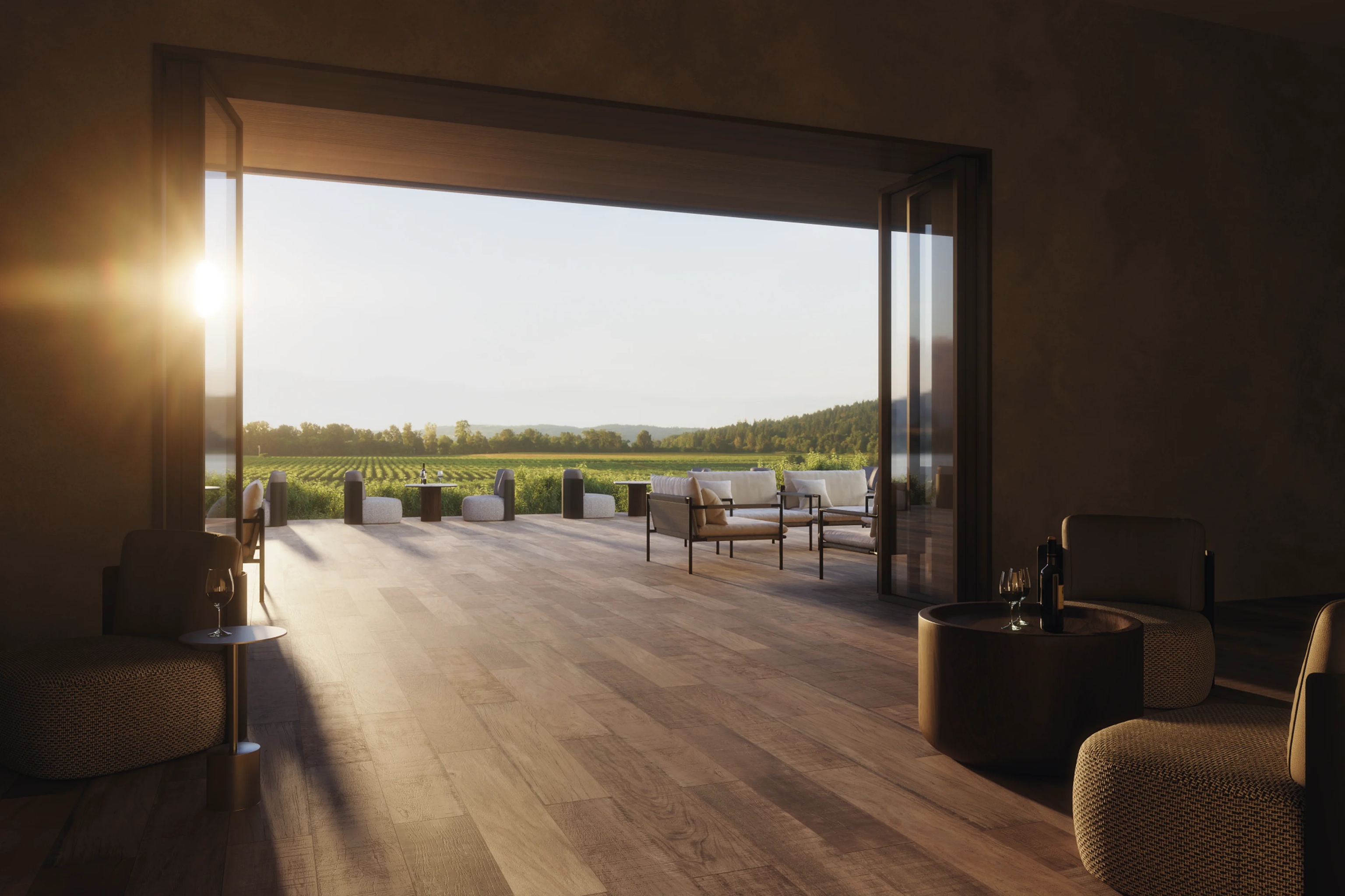 Porcelanato Portobello 20x120 Arca Tropical Símil Madera