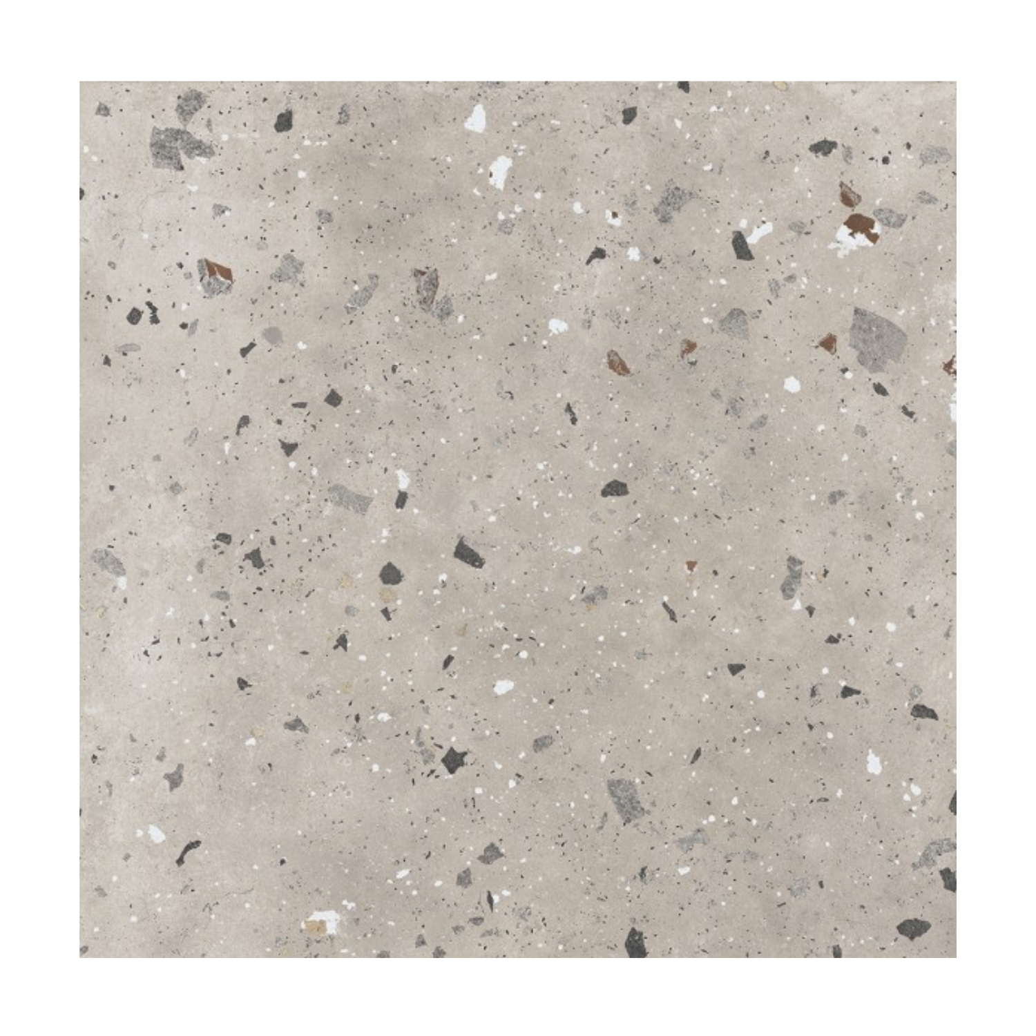 Porcelanato Vite 80x80 Fiocco Ligth Grey