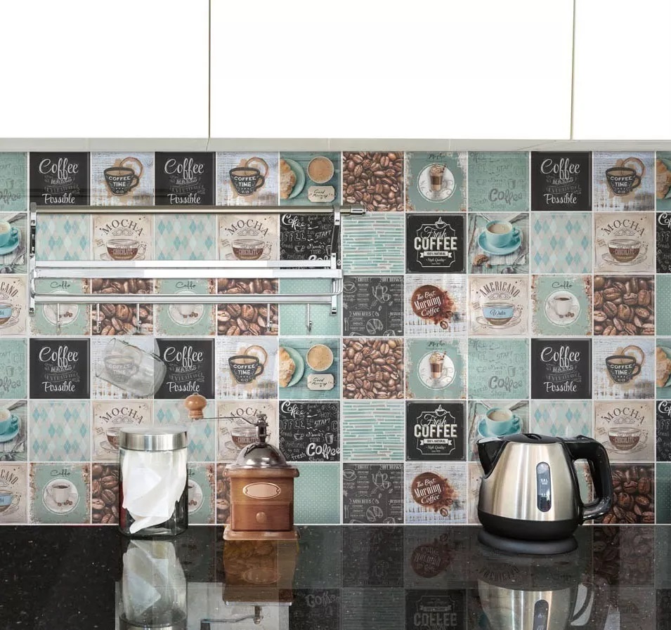 Malla De Vidrio Piu 30x30 Cafetal