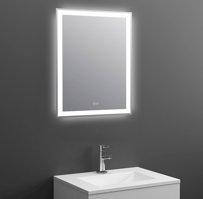 Espejo Led Vitroblock Milano 50x70