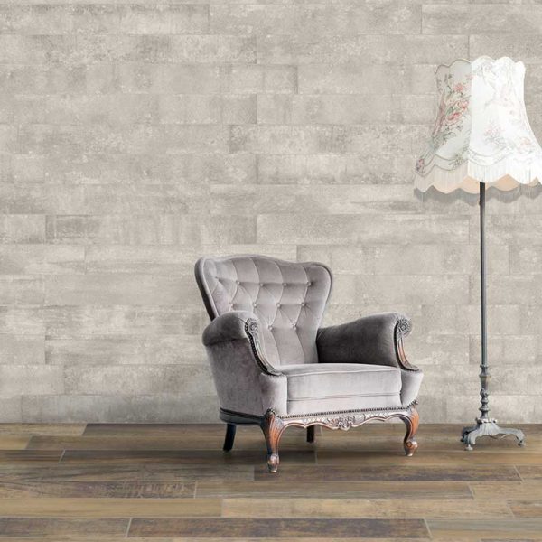 Porcelanato Cerro Negro 45x181 Concreto