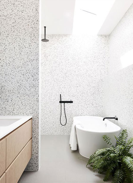Porcelanato Cerro Negro 58x117 Atlas Blanco Pulido
