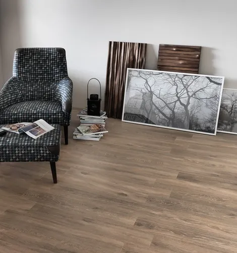 Porcelanato Rectificado Portobello 20x180 Royal Gold Símil Madera