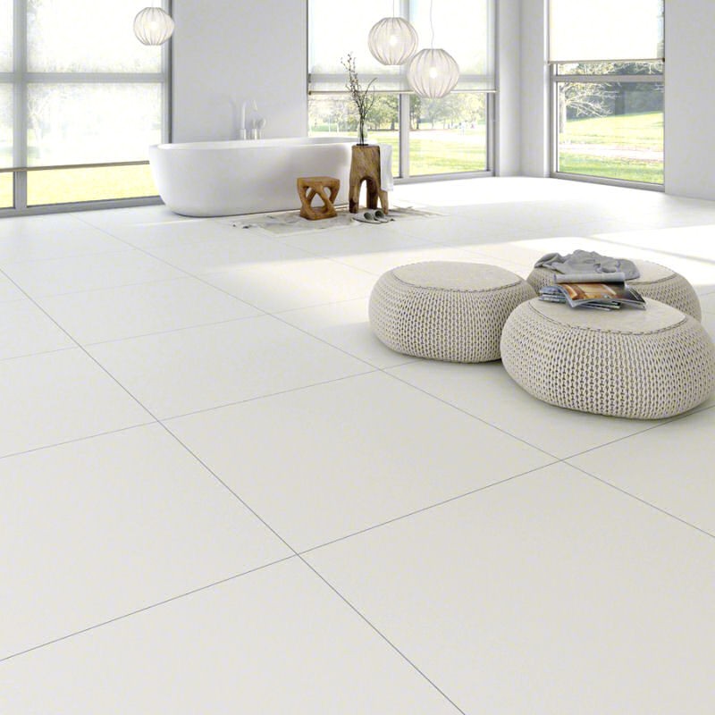 Ceramica Lourdes 56x56 Blanco Plus