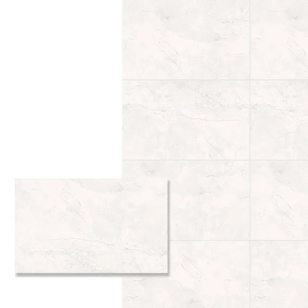 Cerámica Simil Carrara Alberdi 28x45 Ankara Blanco