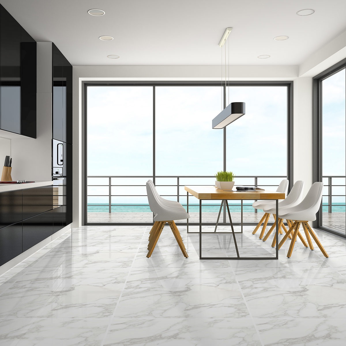 Porcelanato San Pietro 80x80 Prada Pulido
