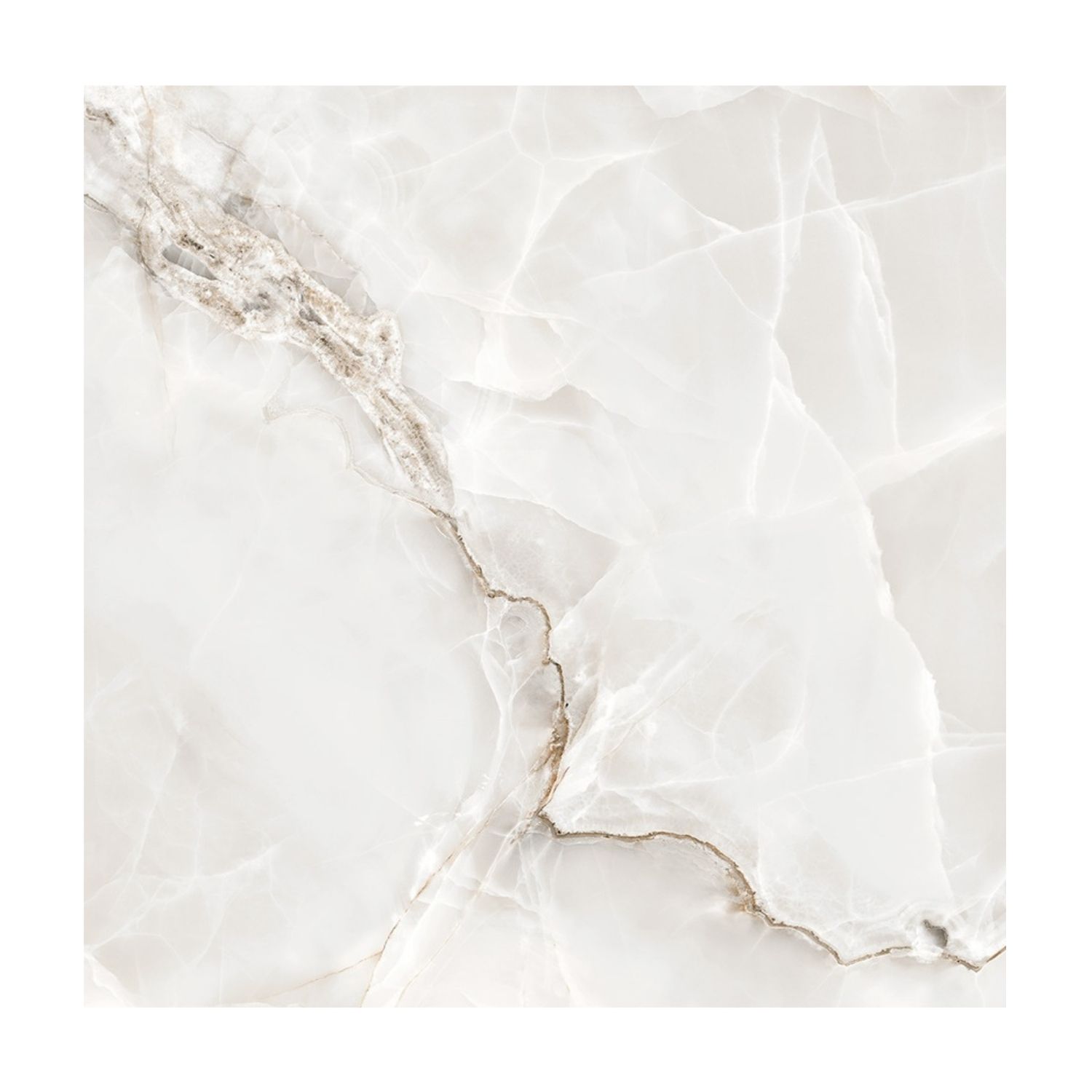 Porcelanico Rectificado Lume 75x75 Palermo Gris Pulido