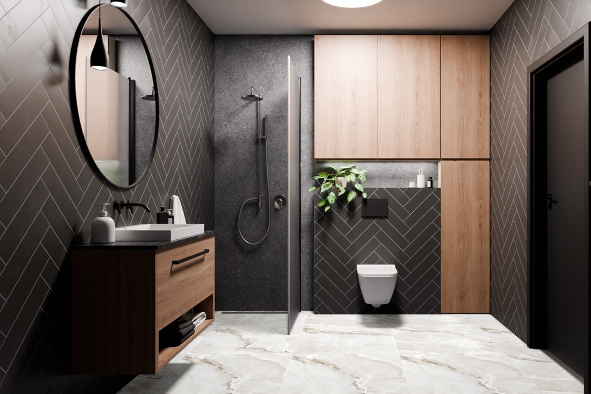 Porcelanico Rectificado Lume 75x75 Palermo Gris Pulido