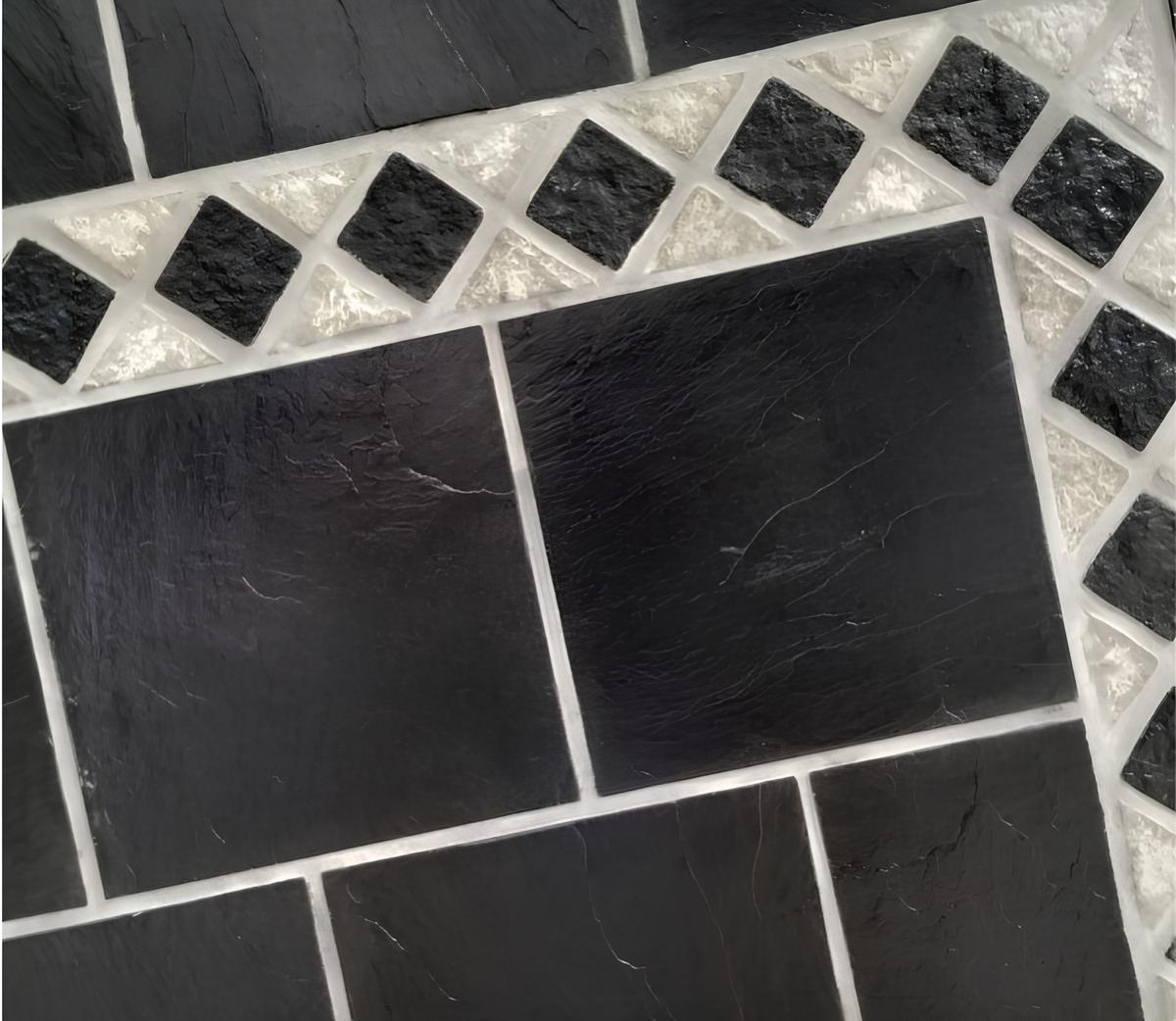 Laja Mosaicos Lanik 40x40 Negra