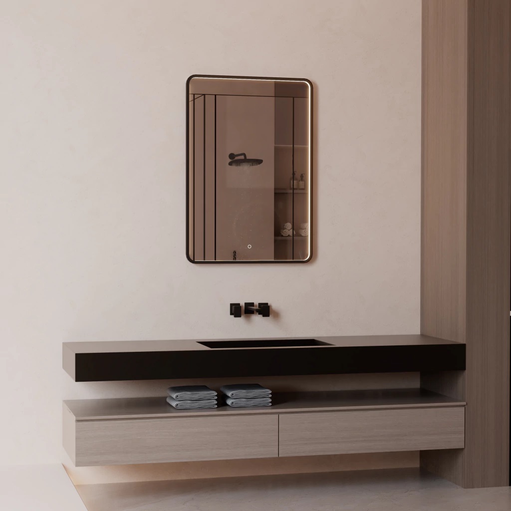 Espejo Led Opal Rectangular Vertical 60x80 cm