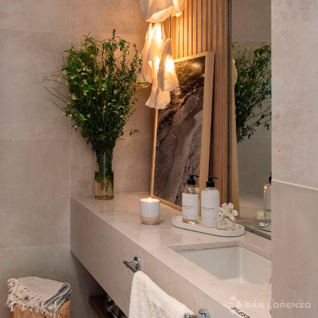 Porcelanato San Lorenzo 58x58 Bauhaus Grey
