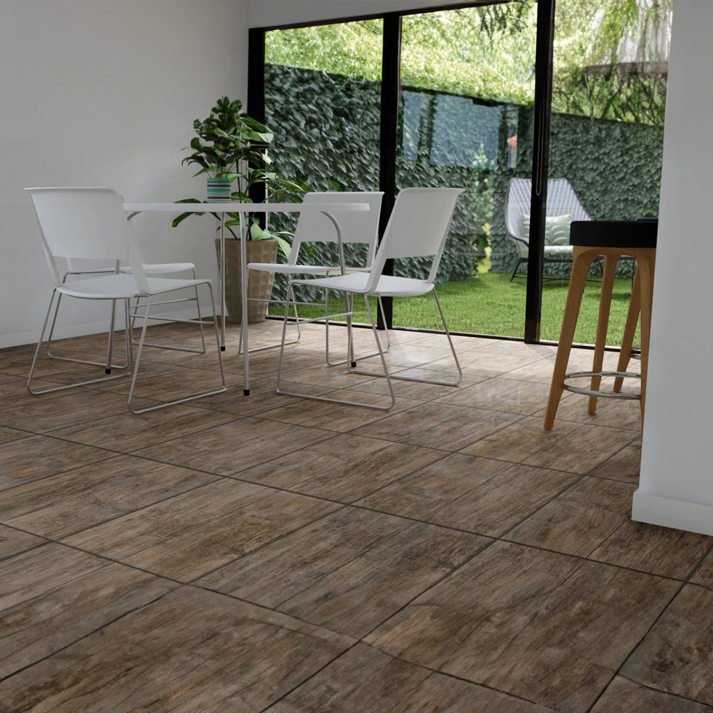 Ceramica Simil Madera Cortines 30x45 Parquet Cerezo