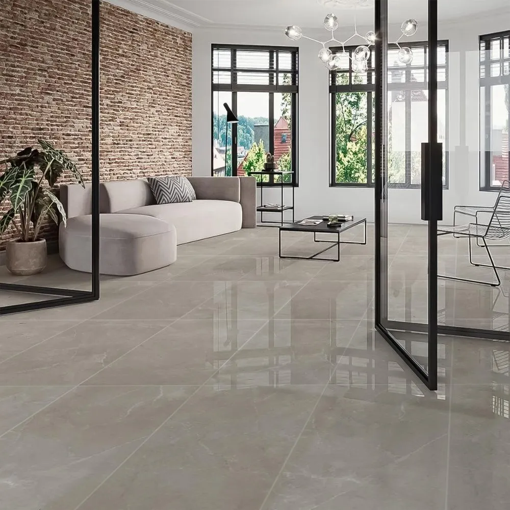 Porcelanato Pulido Cerro Negro 58X117 Monaco Gris