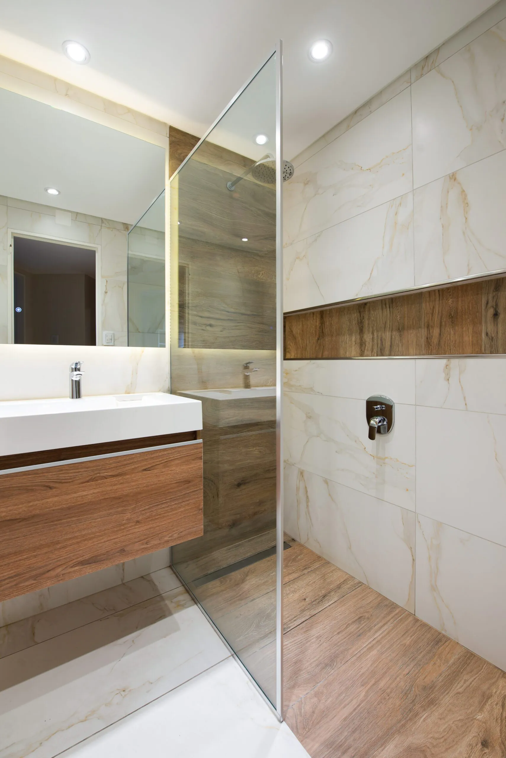 Porcelanato Ilva 45x90 Calacatta Gold