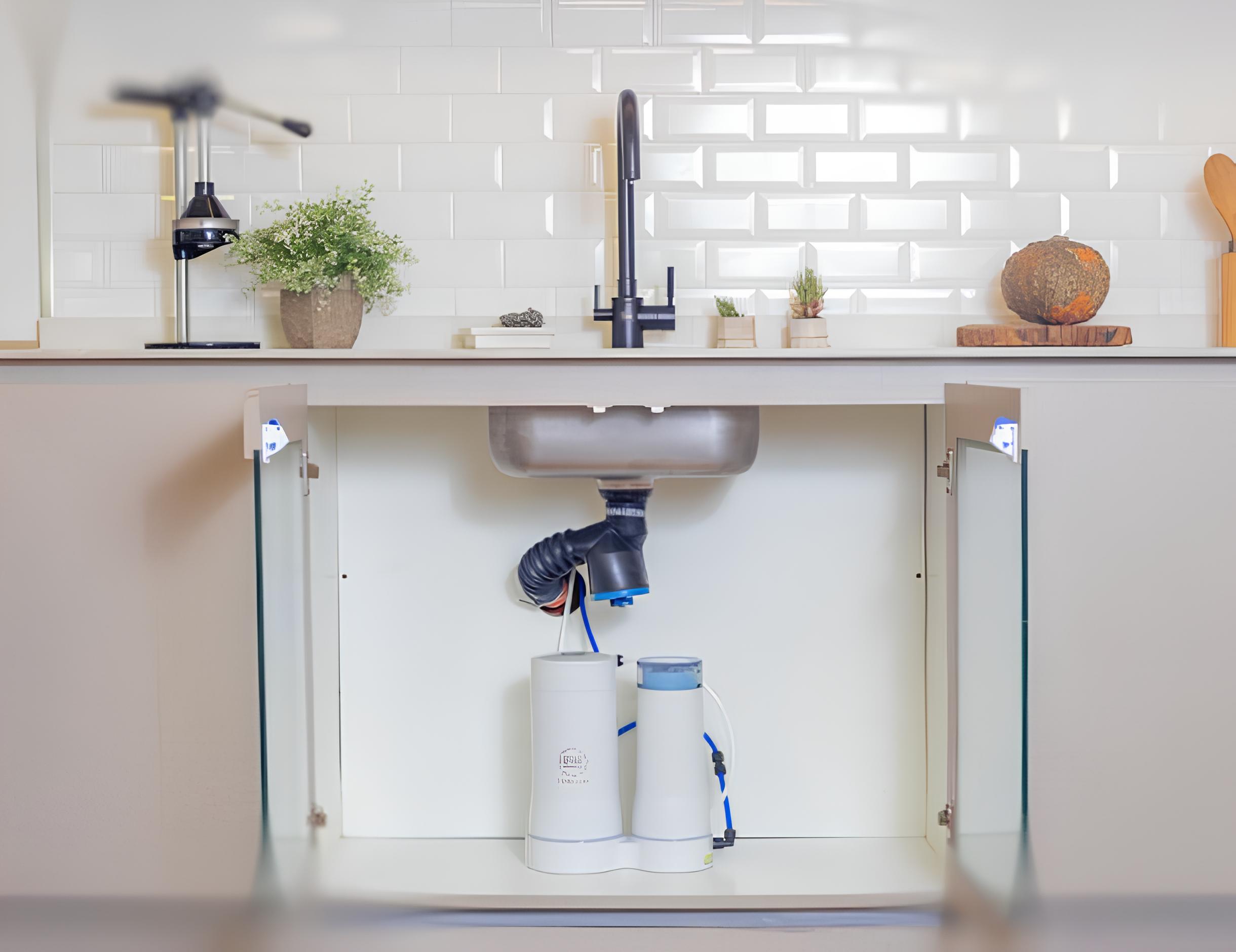 Grifería Monocomando De Cocina Con Sistema Para Purificador Integrado PSA Andez Match 402.19