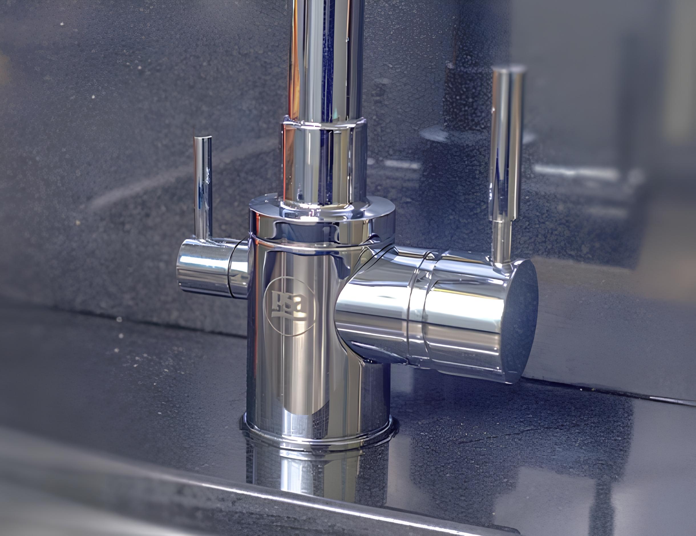 Grifería Monocomando De Cocina Con Sistema Para Purificador Integrado PSA Andez Match 402.19